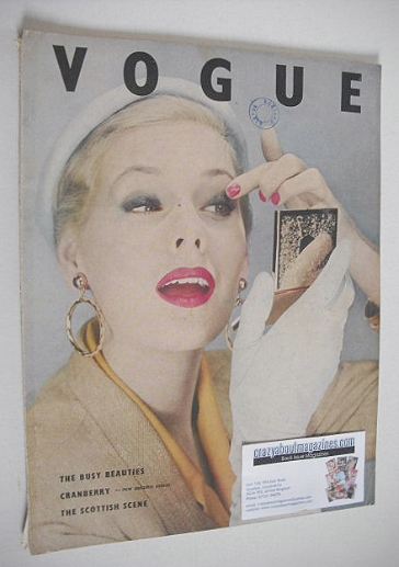 British Vogue magazine - August 1953 (Vintage Issue)