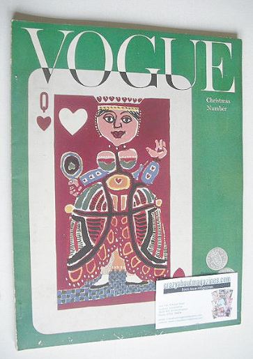British Vogue magazine - December 1953 (Vintage Issue)