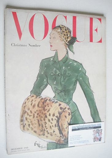 British Vogue magazine - December 1948 (Vintage Issue)