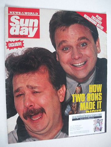 Sunday magazine - 19 November 1989 - Hale and Pace cover