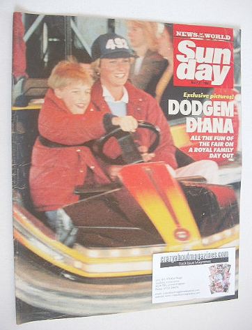 Sunday magazine - 27 May 1990 - Princess Diana cover