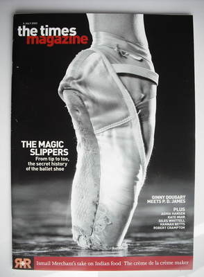 The Times magazine - The Ballet Shoe cover (5 July 2003)