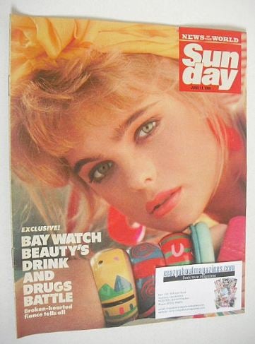 Sunday magazine - 17 June 1990 - Erika Eleniak cover