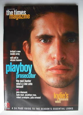 <!--1998-03-07-->The Times magazine - Arno Klarsfeld cover (7 March 1998)