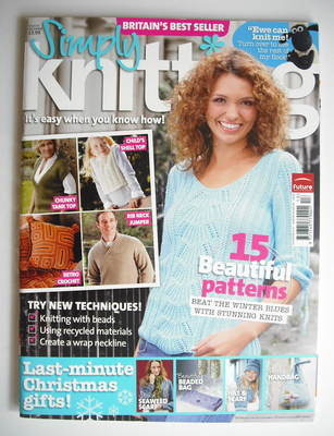 Simply Knitting magazine (Issue 35 - December 2007)