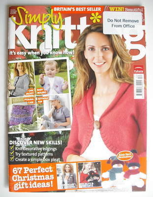 Simply Knitting magazine (Issue 34 - November 2007)