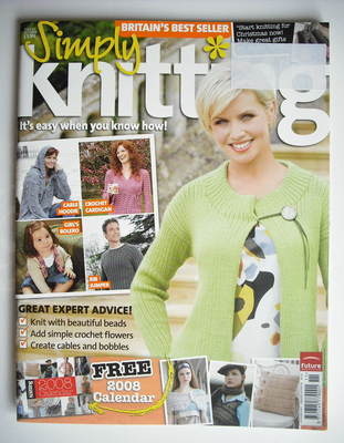 Simply Knitting magazine (Issue 33 - October 2007)