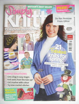 Simply Knitting magazine (Issue 38 - March 2008)