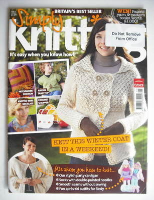 Simply Knitting magazine (Issue 36 - January 2008)