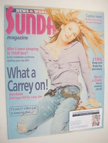 Sunday magazine - 10 September 2000 - Renee Zellweger cover