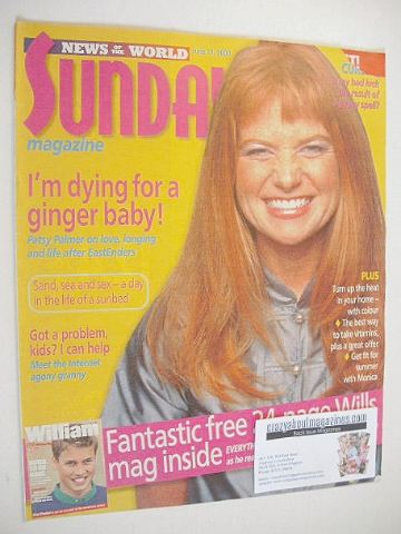 Sunday magazine - 11 June 2000 - Patsy Palmer cover