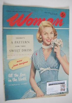 Woman magazine - 15 June 1957