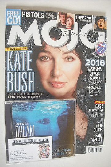Mojo magazine - Kate Bush cover (January 2017)
