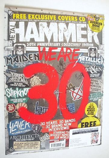 Metal Hammer magazine - We Are 30 cover (October 2016)