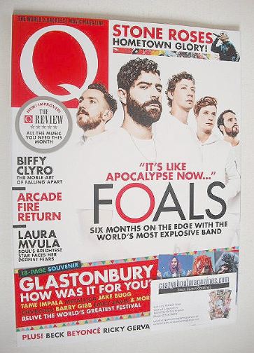 Q magazine - Foals cover (September 2016)