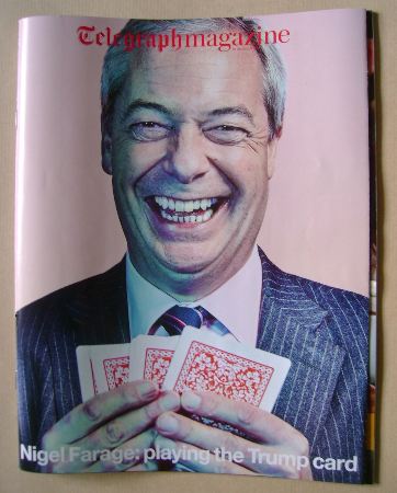 Telegraph magazine - Nigel Farage cover (10 December 2016)
