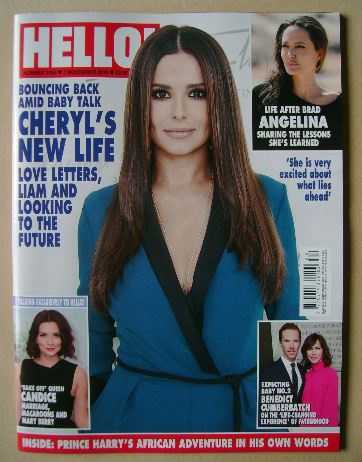 Hello! magazine - Cheryl cover (7 November 2016 - Issue 1455)