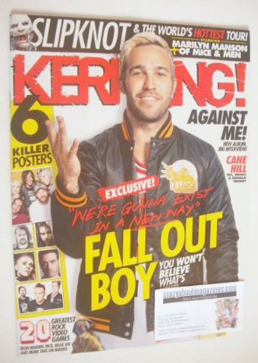 Kerrang magazine - Fall Out Boy cover (23 July 2016 - Issue 1629)