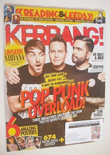 Kerrang magazine - Pop Punk Overload cover (10 September 2016 - Issue 1636)