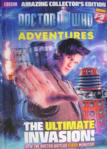 Doctor Who Adventures magazine - Matt Smith 3-D cover (1-7 July 2010)
