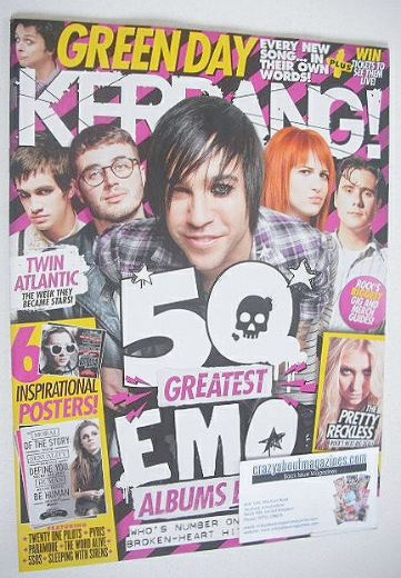 Kerrang magazine - 50 Greatest Emo Albums Ever cover (15 October 2016 - Issue 1641)