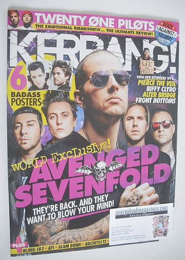 <!--2016-11-26-->Kerrang magazine - Avenged Sevenfold cover (26 November 20