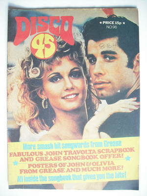 <!--1978-10-->Disco 45 magazine - No 96 - October 1978 - John Travolta and 