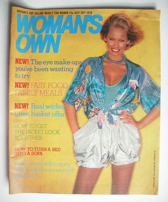 <!--1978-07-29-->Woman's Own magazine - 29 July 1978