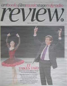 The Daily Telegraph Review newspaper supplement - 20 March 2010 - Alina Cojocaru and Melvyn Bragg cover
