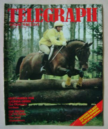 The Sunday Telegraph magazine - Lucinda Green cover (15 April 1984)