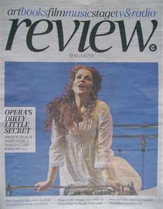 The Daily Telegraph Review newspaper supplement - 19 June 2010 - Renee Fleming cover