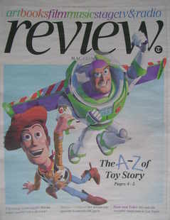 The Daily Telegraph Review newspaper supplement - 10 July 2010 - The A-Z of Toy Story cover