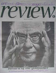 The Daily Telegraph Review newspaper supplement - 12 June 2010 - Francis Ford Coppola cover