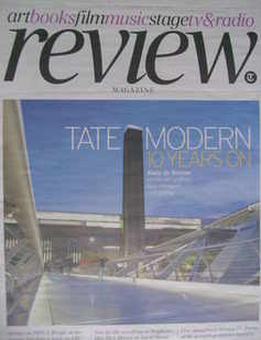 The Daily Telegraph Review newspaper supplement - 24 April 2010 - Tate Modern cover