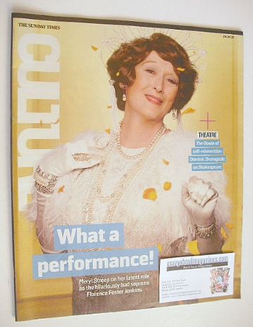 Culture magazine - Meryl Streep cover (24 April 2016)