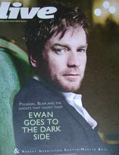 Live magazine - Ewan McGregor cover (28 March 2010)