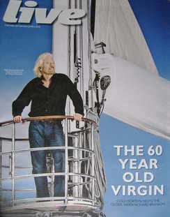 Live magazine - Richard Branson cover (6 June 2010)