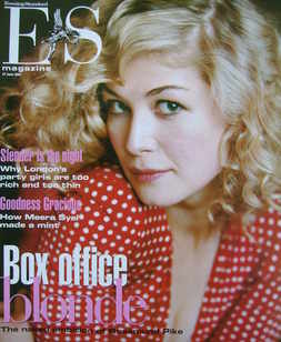 <!--2003-06-27-->Evening Standard magazine - Rosamund Pike cover (27 June 2