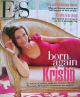 <!--2003-05-30-->Evening Standard magazine - Kristin Scott Thomas cover (30 May 2003)