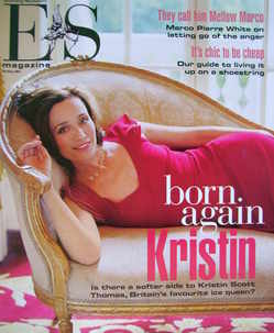 <!--2003-05-30-->Evening Standard magazine - Kristin Scott Thomas cover (30