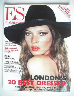 <!--1999-02-12-->Evening Standard magazine - Kate Moss cover (12 February 1