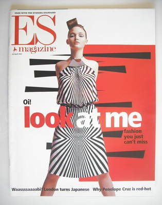 <!--2001-04-20-->Evening Standard magazine - Look At Me cover (20 April 200