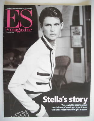 <!--2002-01-18-->Evening Standard magazine - Stella McCartney cover (18 Jan