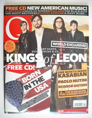 Q magazine - Kasabian / Kings Of Leon cover (August 2010)