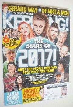 Kerrang magazine - Stars of 2017 cover (14 January 2017 - Issue 1653)