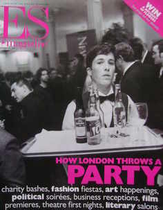 Evening Standard magazine - How London Throws A Party cover (12 November 1999)