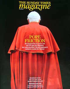 The Sunday Times magazine - The Pope cover (29 August 2010)