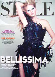 Style magazine - Lara Stone cover (29 August 2010)
