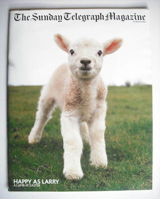The Sunday Telegraph magazine - A Lamb At Easter cover (31 March 2002)