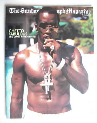 The Sunday Telegraph magazine - Puff Daddy cover (13 January 2002)